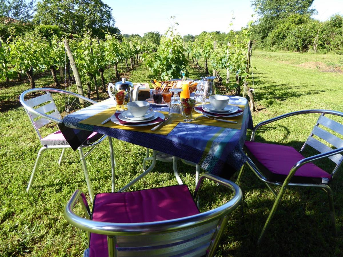 La Vigneraie De Laura Bed & Breakfast Sainte-Colombe  Eksteriør bilde