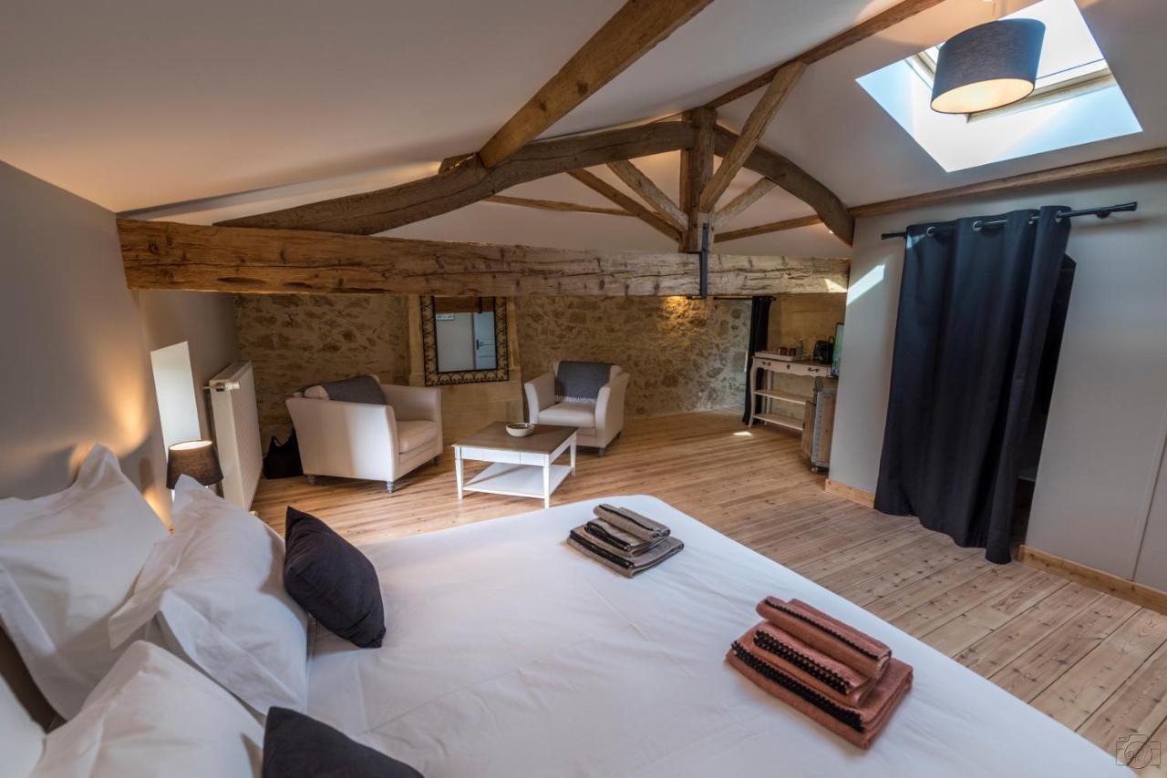 La Vigneraie De Laura Bed & Breakfast Sainte-Colombe  Eksteriør bilde