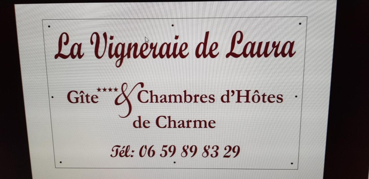 La Vigneraie De Laura Bed & Breakfast Sainte-Colombe  Eksteriør bilde